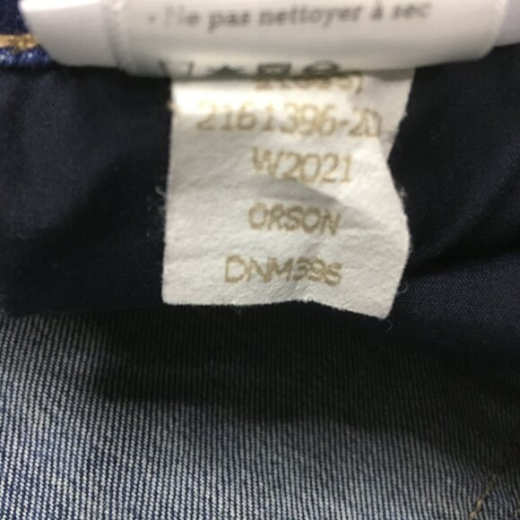 PAIGE Orson Wash Verdugo Ankle Raw Edge Hem 5 Pocket Logo Hardware Jeans - Picture 4 of 11